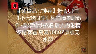 【超极品??推荐】糖心UP主『小七软同学』私拍情景剧新作-美嫁婚纱娇娘 后入内射精液糊满逼 高清1080P原版无水印