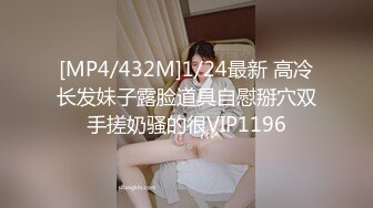 [MP4/432M]1/24最新 高冷长发妹子露脸道具自慰掰穴双手搓奶骚的很VIP1196