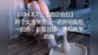 2024.8.7，【酒店偷拍】，两个女大学生，一进房间就抱一起亲，互抠互舔，假阳具使劲操