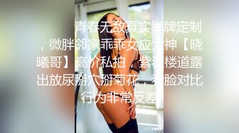 ⚫️⚫️青春无敌真实举牌定制，微胖邻家乖乖女应大神【晓曦哥】高价私拍，紫薇楼道露出放尿掰穴掰菊花，看脸对比行为非常反差