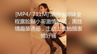 [MP4/ 711M] 清纯小师妹全程露脸跟小哥激情啪啪，黑丝情趣装诱惑，主动上位抽插表情好骚