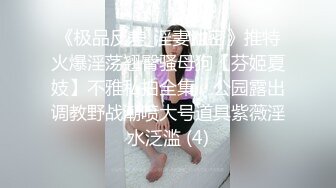 《极品反差_淫妻泄密》推特火爆淫荡翘臀骚母狗【芬姬夏妓】不雅私拍全集，公园露出调教野战潮喷大号道具紫薇淫水泛滥 (4)