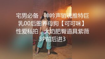 宅男必备，呻吟声销魂推特巨乳00后圈养母狗【可可咪】性爱私拍，大奶肥臀道具紫薇3P前后进3