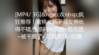 [MP4/ 3G]&nbsp;&nbsp;疯狂推荐！蜜桃cc新下海女神长得不错,性感网袜美腿~挺优质~被干废了~双洞齐开~狂撸